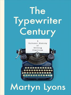cover image of The Typewriter Century